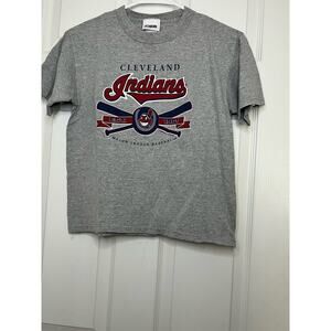 Cleveland Indians Major League Baseball T-Shirt Kids Sz: 10/12